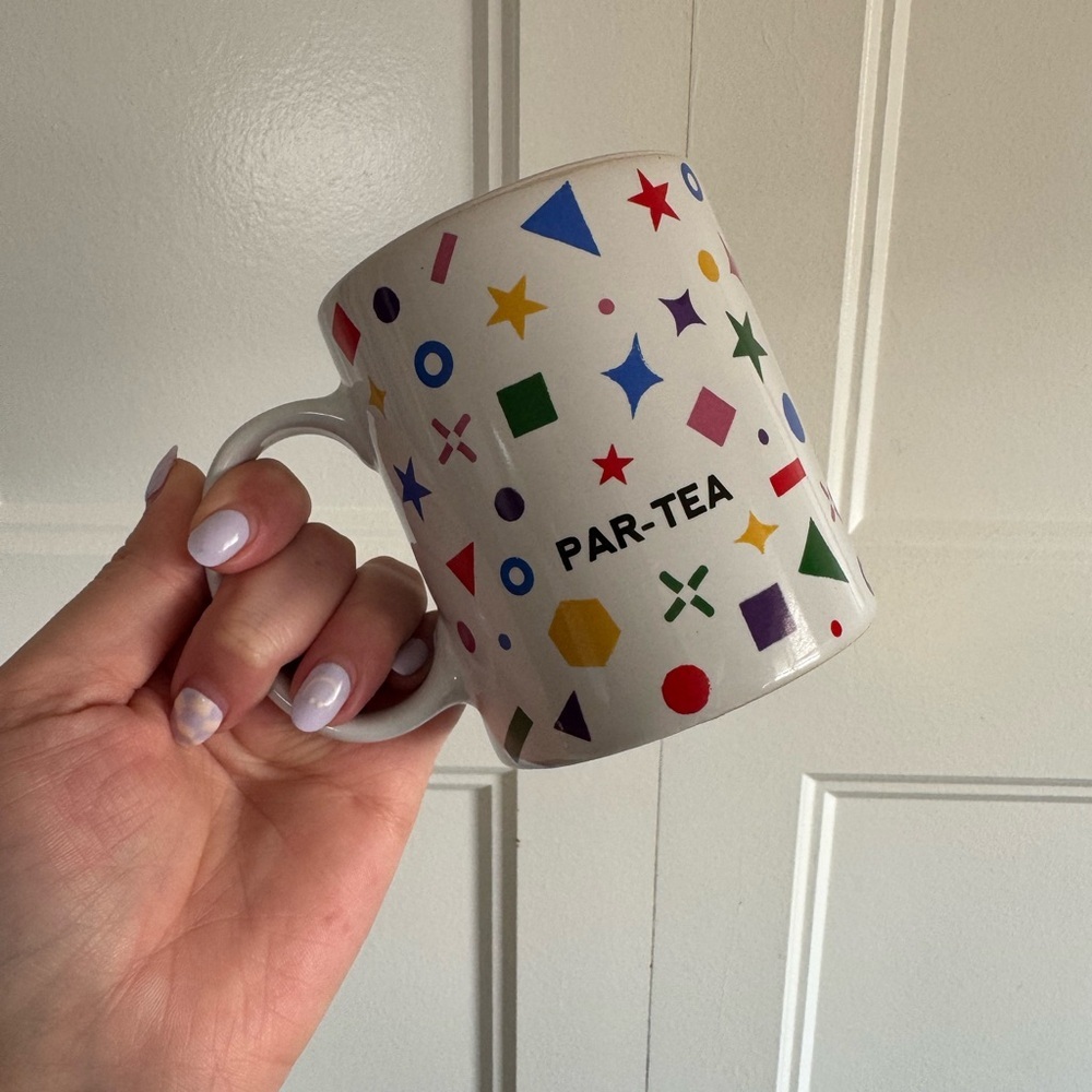 Colorful Geometric Pattern Par-Tea Mug